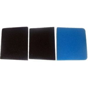 Filtermatten Filtramax 9000 1 x blauw 2 x zwart H3,5 x 25 x 31,0/34...