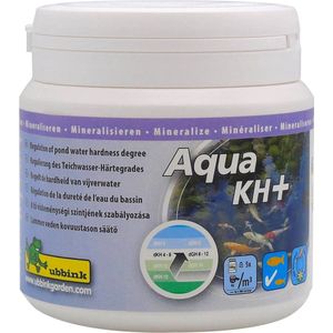 Ubbink Aqua KH+-korrels - 500g vijverwater KH-behandeling voor stabilisatie van de pH, het verbeteren van filtratie en het verminderen van toxines, voor maximaal 5000L