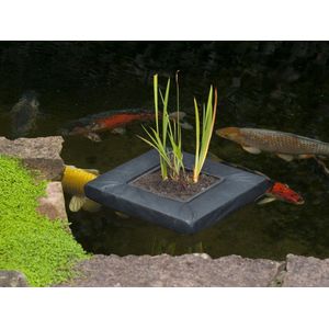 Ubbink - Drijvende plantentas vierkant 20x20cm, geschikt voor waterplantmand 11x11x11cm