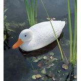 Ubbink vijverdecoratie eend wit 40 x 15 x 13 cm