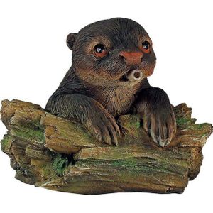 Ubbink - Drijvende otter - Spuitfiguur - waterornament - vijverdecoratie