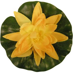 Ubbink vijverdecoratie waterlelie geel D 14 H 4,5 cm