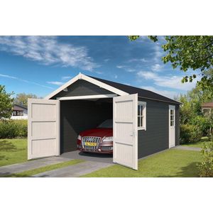 Outdoor Life Products | Garage Dillon 300 x 540 | Gecoat | Carbon Grey-Wit