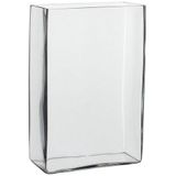 Mica Decorations Britt Vaas - L20 X B10 X H30 cm - Rechthoek - Transparant