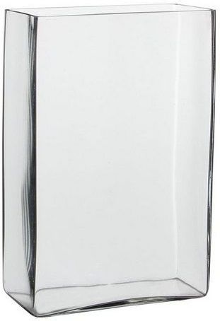 Mica Decorations Britt Vaas - L20 X B10 X H30 cm - Rechthoek - Transparant