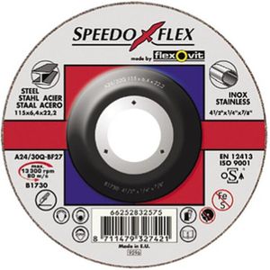 Speedoflex afbraamschijf SP A24/30Q 125x6.4x22.2 BF27