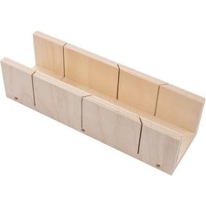 Toolland Verstekbak, precieze zaagsneden, ideaal voor professionals en doe-het-zelvers, 350 x 100 x 42 mm