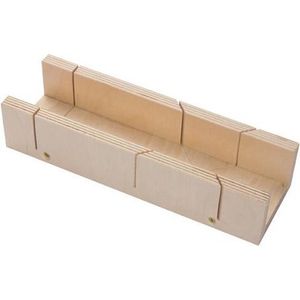 Toolland Verstekbak, precieze zaagsneden, ideaal voor professionals en doe-het-zelvers, 250 x 55 x 80 mm