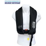 Besto reddingsvest 165N Zwart | Manueel