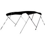 Talamex Bimini Top 3-Boogs Deluxe  Zwar - Afmeting: Breedte 170 - 183 cm