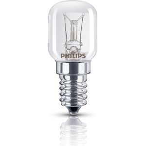 Philips Koelkastlamp E14 - 15W 2700K 172lm 230V - Helder - Warm Wit Licht