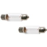 Philips - 12866B2 Gloeilamp - Kentekenverlichting - 12V - Set van 2 Stuks