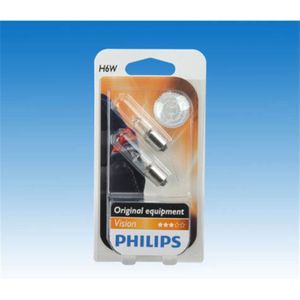 Philips Vision H6W 12v 12036B2 set