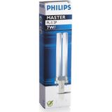 Philips MASTER PL-S 2P 7W 827 G23 - 2700K - 400lm - Warm Wit Licht