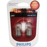 Philips - R10W - Gloeilamp - 24V - 2 Stuks