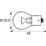 Philips Remlichten P21w 24v Wit 2 Stuks