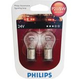 Kogellamp - 21/5W - BAY15d - Blisterverpakking - Voorzijde - 2 Stuks