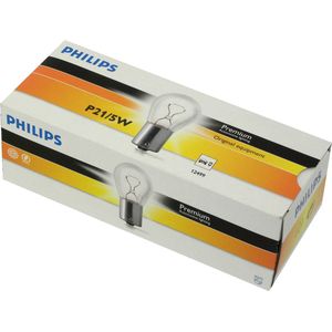 Philips Reservelampen Auto P21/5w Transparant 10 Stuks