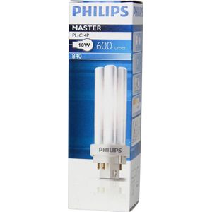 Philips MASTER PL-C 4P 10W 840 - Koel Wit
