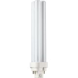 Philips PL-C Spaarlamp G24q-2 - 18W - Koel Wit Licht - Dimbaar