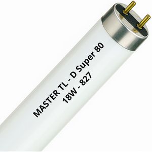 MASTER - TL-D Super 80 - Lamp - Zeer Warm Wit - 18W - 4-Pin