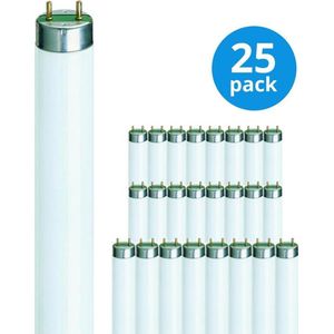 Voordeelpak 25x Philips TL-D 36W 840 Super 80 (MASTER) - 120cm - Koel Wit