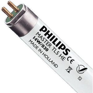 Philips | TL Buis | T5 G5| 14W 549mm 3000K Warm-wit