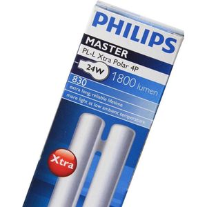 Philips PL-L 24W 827 4P MASTER Zeer Warm Wit - 4-Pin.