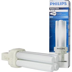 Philips MASTER PL-C 2P 10W 830 - Warm Wit