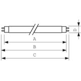 MASTER - Actinic BL 15W - Blacklight - 44cm - T8 Fitting