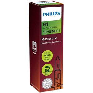 Philips Masterlife 24V H1 Halogeenlamp 70W