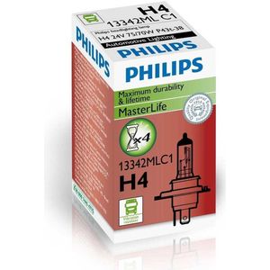Philips Gloeilamp 24V 75/70W H4 MasterLife