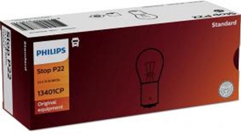 Philips - P22 Gloeilamp - 24 Volt - 15 Watt - Verpakking van 10 Stuks