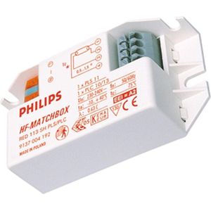 Philips Voorschakelapparaat | 1X 5W/11W  IP20 | HF-Matchbox Red