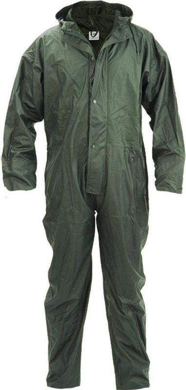 Regenoverall Safeworker Tanna pu-flex plus groen maat M