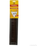 Deltafix - Brievenbus Borstel - Bruin - Tuinieren/Ijzerwaren