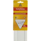 Brievenbusborstel - Wit - Kunststof - Energiebesparende Brievenbusklep