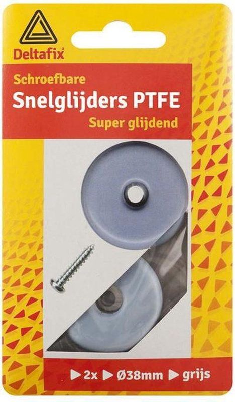 Teflon zelfklevende snelglijders 38mm