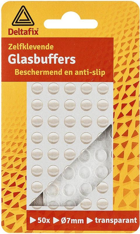 Glasbuffers - Transparant - 50 Stuks - Geluiddempend - Antislip