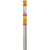 Deltafix - Tochtstrip - Wit - Dorpelstrip met Borstel - 110 cm - Schroefbaar