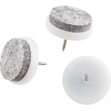 Deltafix - Meubelviltglijder - Grijs - 20mm - 16st