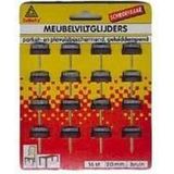 Deltafix - Meubelviltglijder - Bruin - 20mm