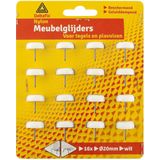 Meubelglijder - Nylon - Stalen Nagel - Beschermend - Geluiddempend