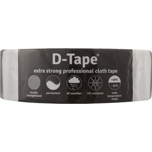 Deltafix - D-Tape Permanent - Tape - 50mm - 50m - Water- en Oliebestendig