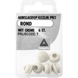 Deurstoppers - Aanslagdopjes - Diameter 9mm - Polonorm® / Monoplus®