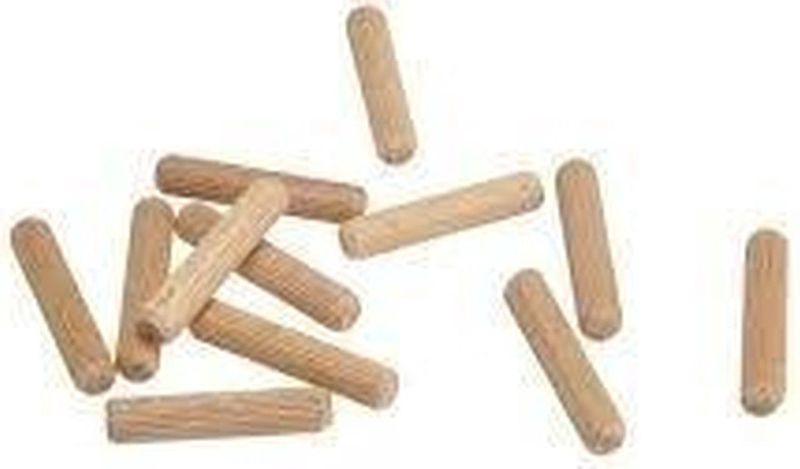 Deltafix. Hout verbinder. voor Meubels. Deuvels 6 x 40 mm. 25 stuks Proppen.