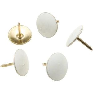 Deltafix - Punaises - Wit - 100 Stuks