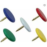 Deltafix - Punaises Assorti - 100 Stuks - Tuinieren/Ijzerwaren