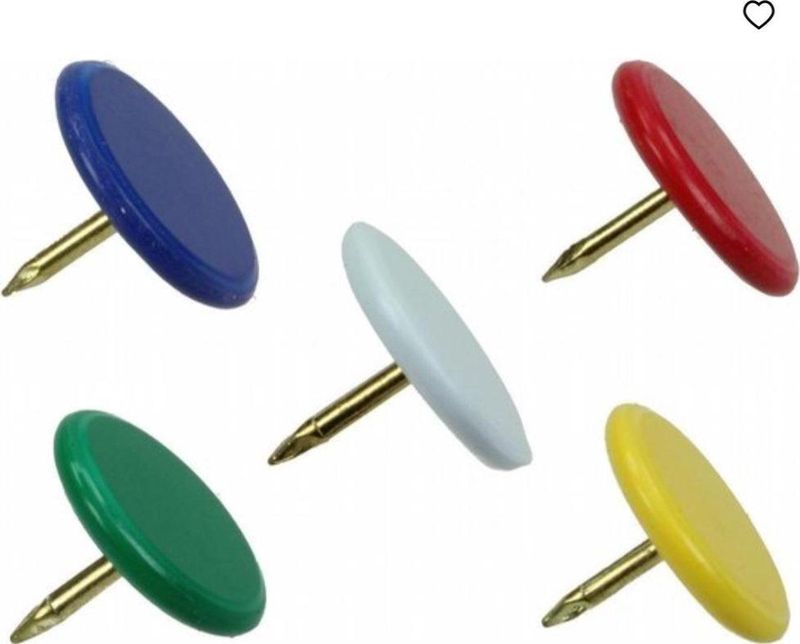 Deltafix - Punaises Assorti - 100 Stuks - Tuinieren/Ijzerwaren