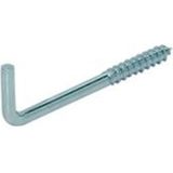 Deltafix Schroefduimen - 6x - verzinkt metaal - 60 mm - ijzerwaren bevestigsmaterialen